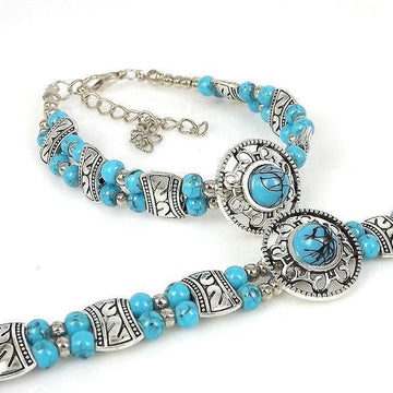Handmade Charming 4 colours Natural stone Beads Strand Bracelets For Women - The Jewellery Supermarket